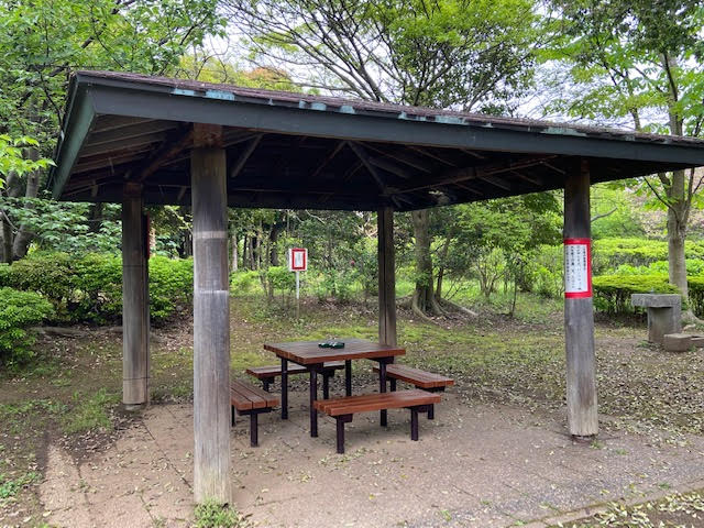香澄公園　休憩スペース