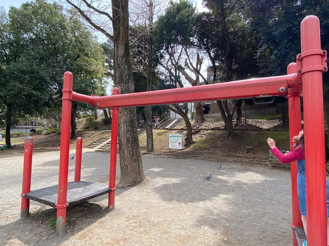千葉公園　遊具　スレチック　スライダー