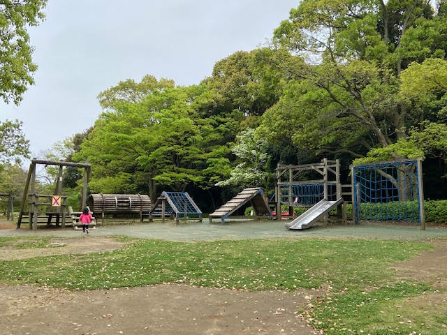 香澄公園　遊具　アスレチック　