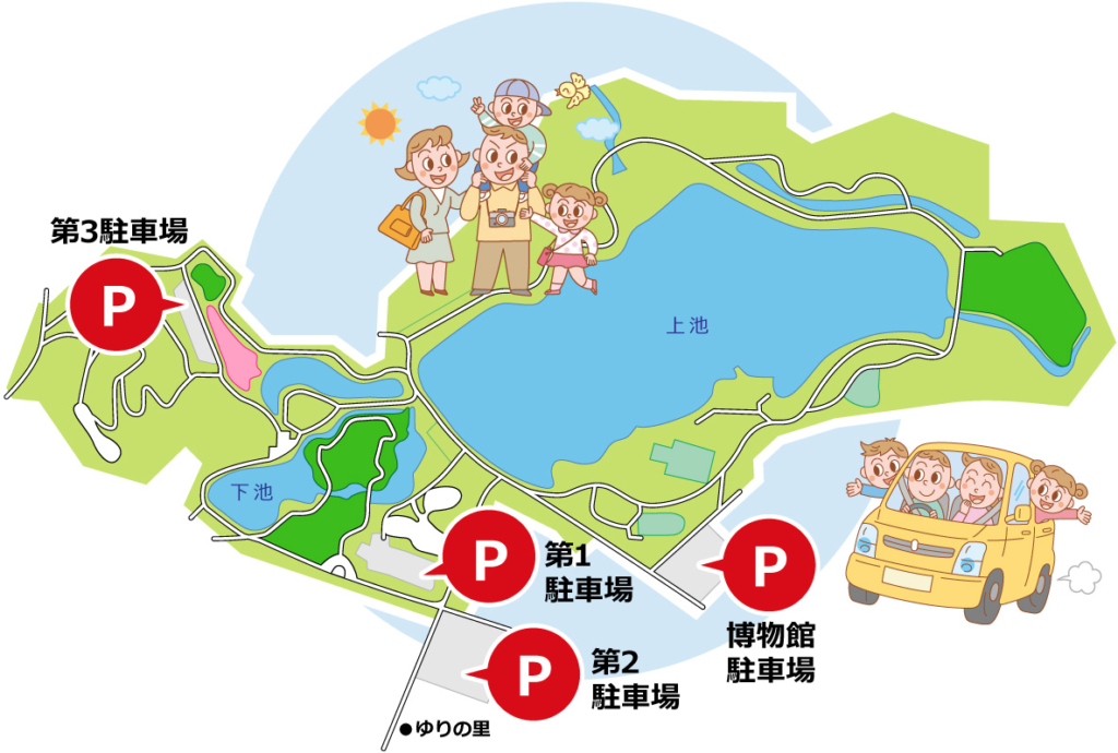 袖ヶ浦公園　マップ