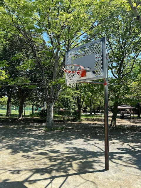 千城台公園　バスケットゴール