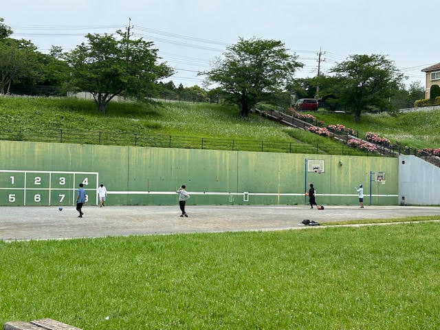 公津の杜公園　多目的広場　サッカー　バスケットボール　テニス
